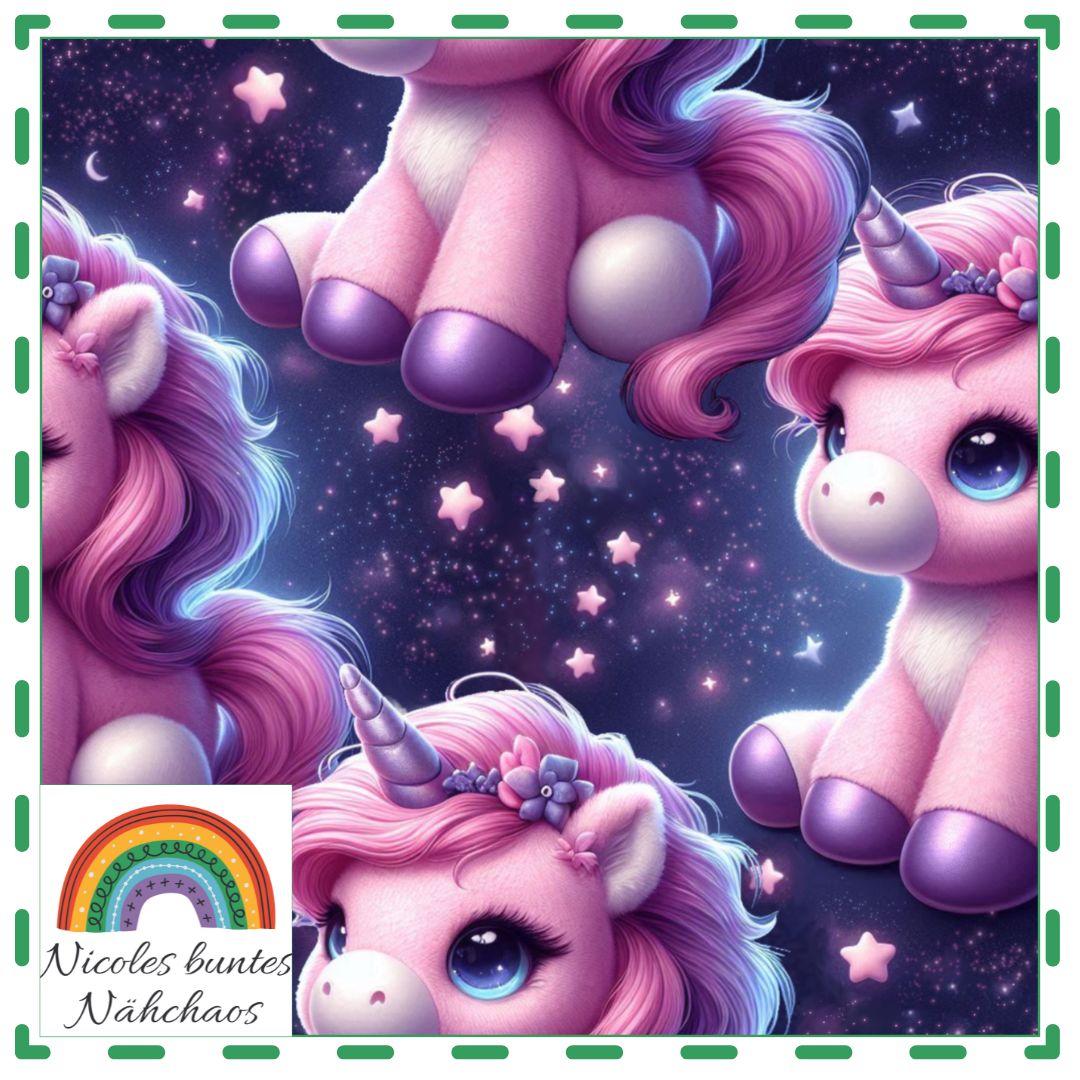 Eigenproduktion: Flauschi Einhorn