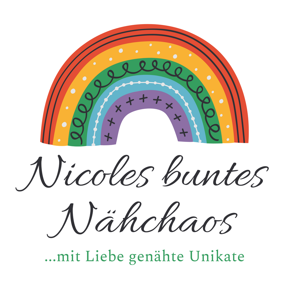 Logo "Nicoles buntes Nähchaos"