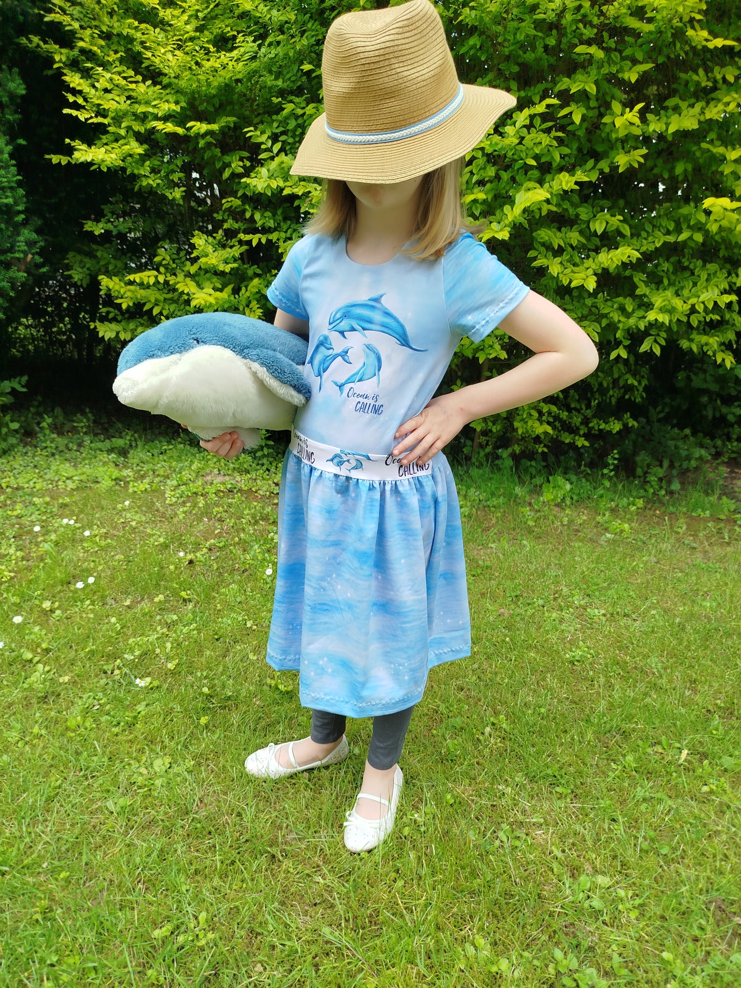 Individuelles Kinderkleid "Nova" Gr. 104-164