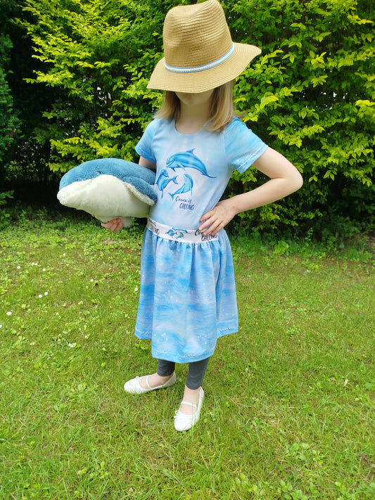 Individuelles Kinderkleid "Nova" Gr. 104-164