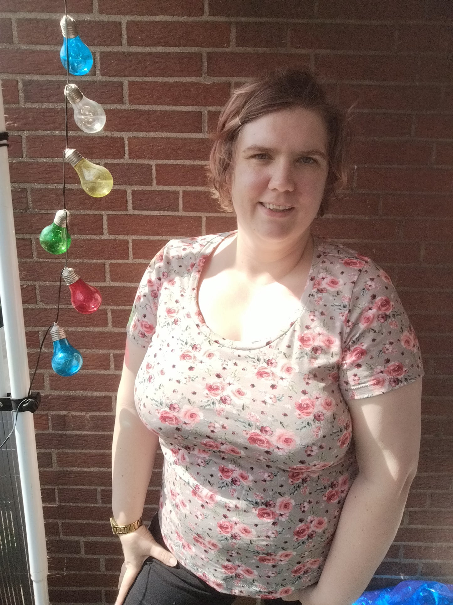 Individuelles Damen Shirt mit kurzem oder langen Ärmel Gr. 36-50