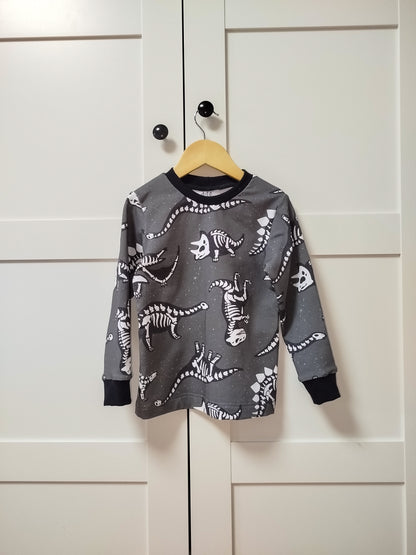 Individuelles Kinder Basic Langarmshirt Gr. 56-152