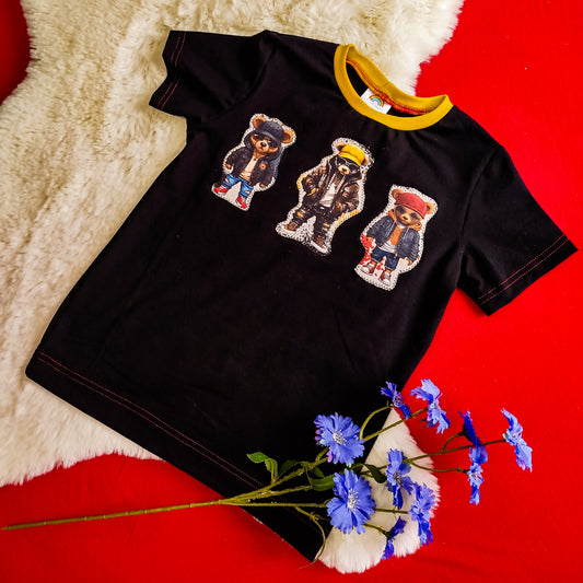 Individuelles einfarbiges/ Colorblocking Basic T-Shirt