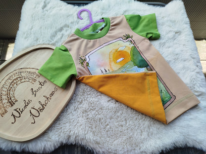 Kinder T-Shirt Gr. 98 Bär & Tiger