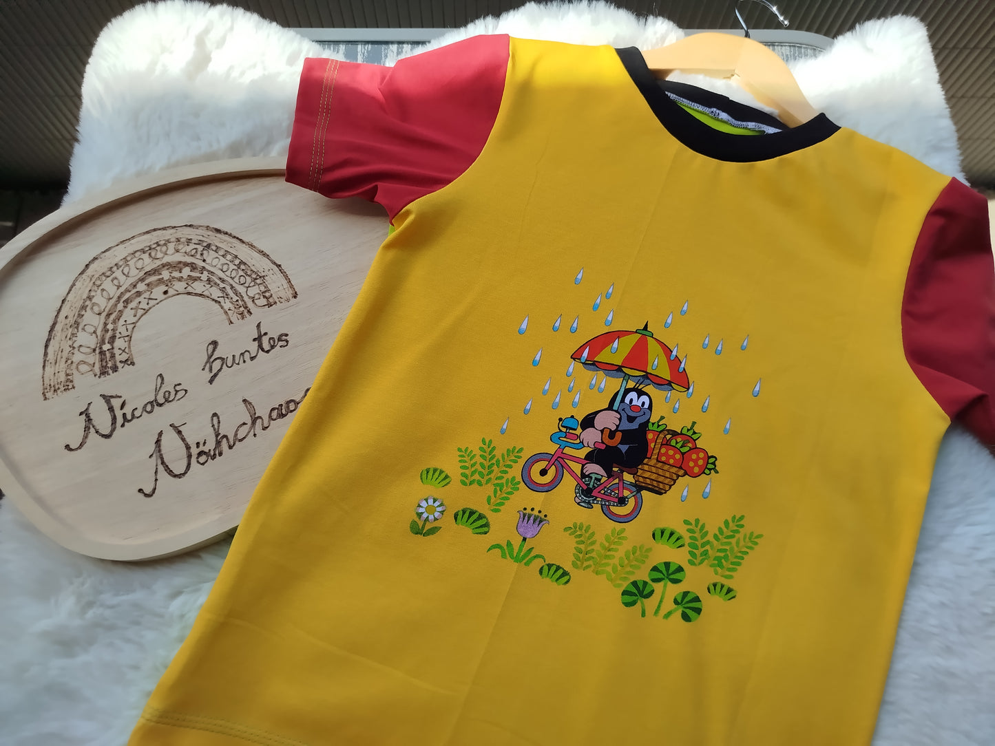 Kinder T-Shirt Gr. 134 Der kleine Maulwurf