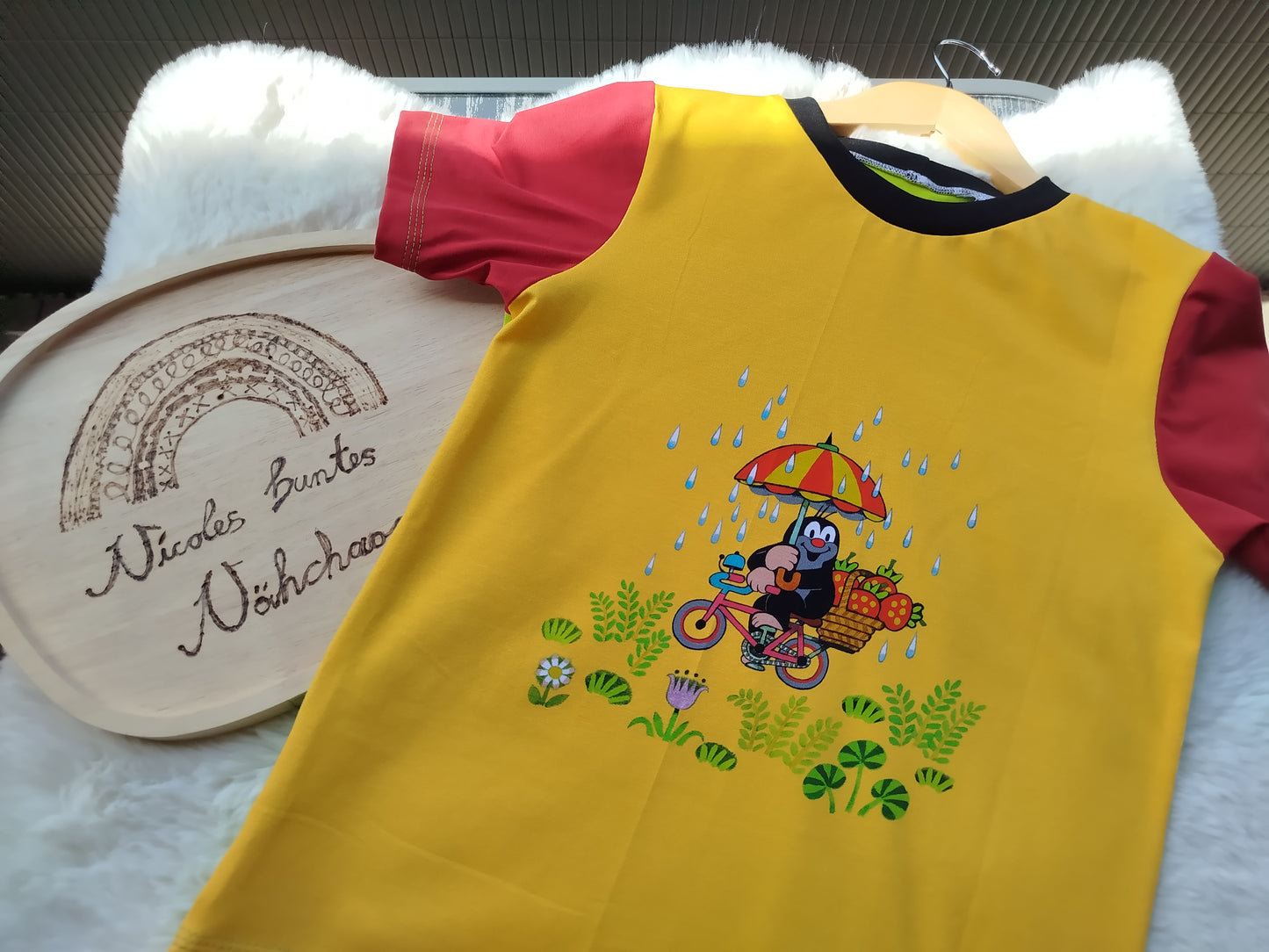 Kinder T-Shirt Gr. 134 Der kleine Maulwurf