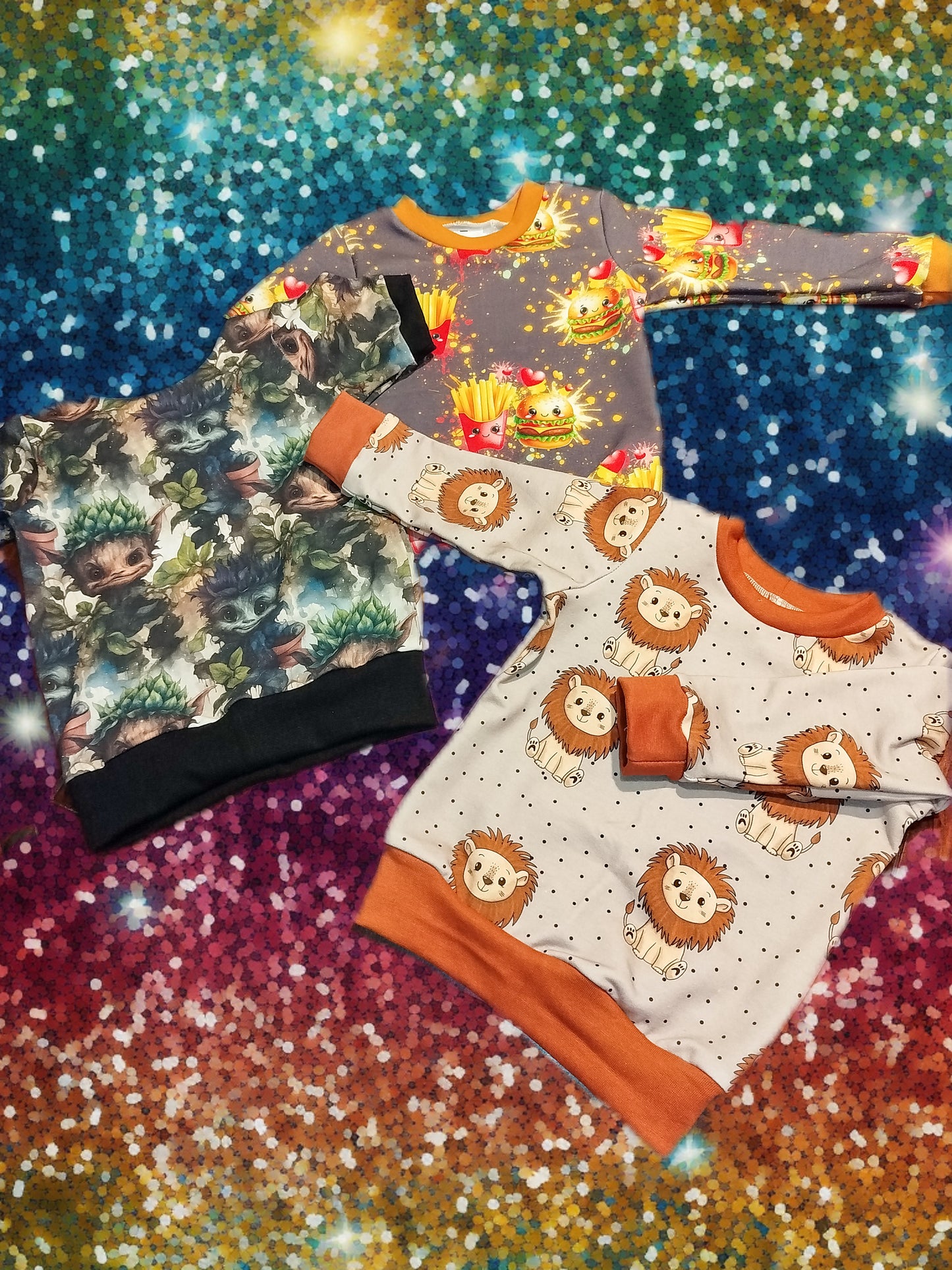 Individueller handmade Kinder Basic Sweater Gr. 62-152