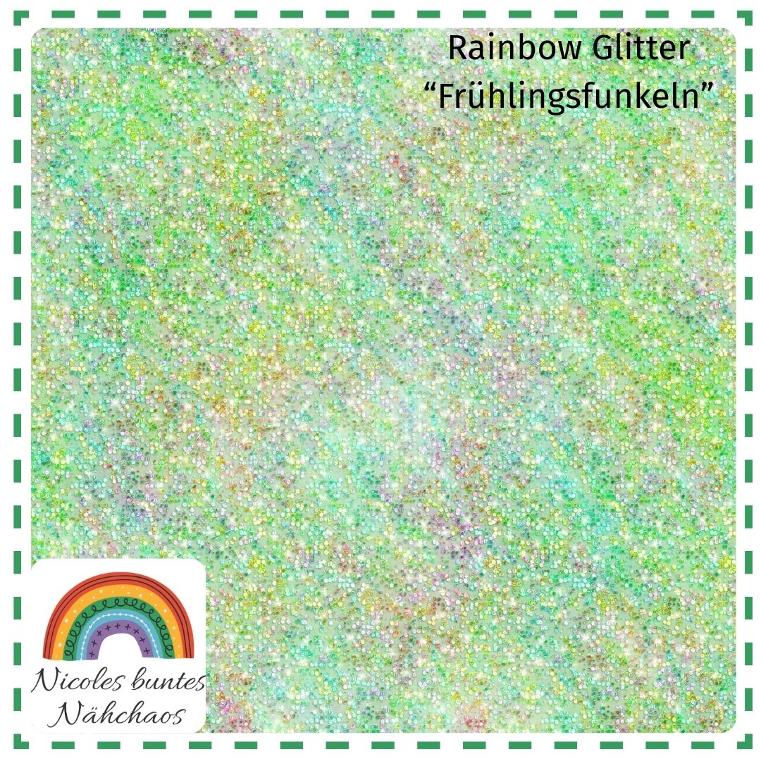 Eigenproduktion "Rainbow Glitter - Frühlingsfunkeln"