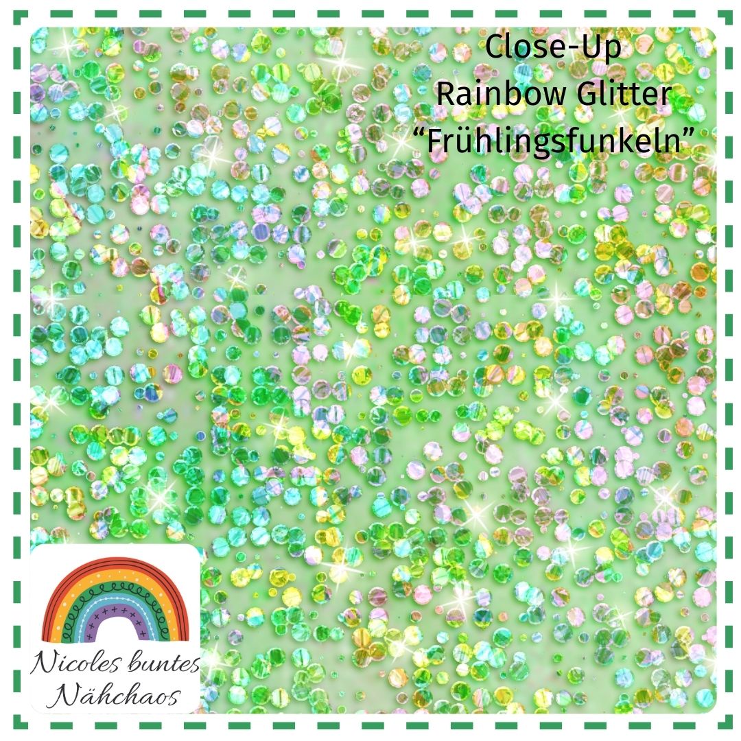 Eigenproduktion "Rainbow Glitter - Frühlingsfunkeln"