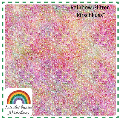 Eigenproduktion "Rainbow Glitter - Kirschkuss"