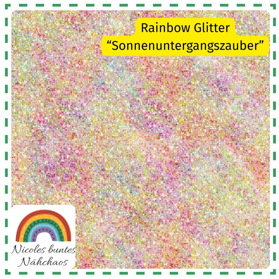 Eigenproduktion "Rainbow Glitter - Sonnenuntergangszauber"