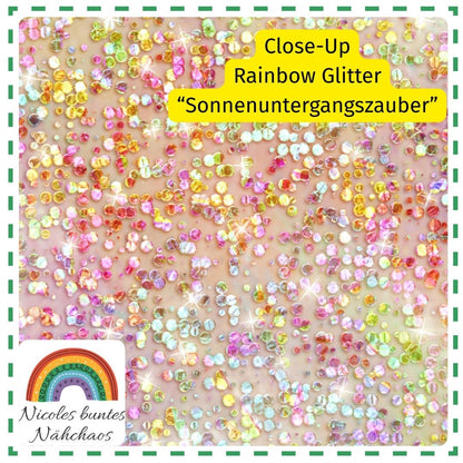 Eigenproduktion "Rainbow Glitter - Sonnenuntergangszauber"