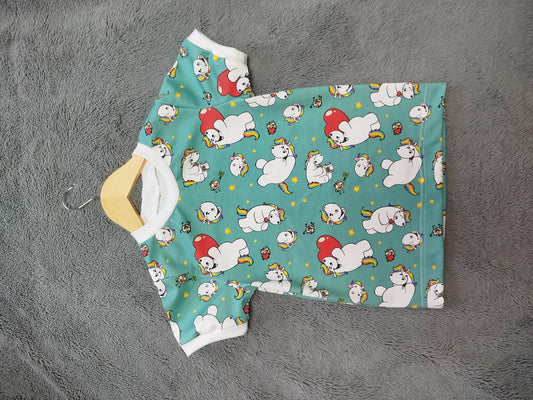 Kinder Basic T-Shirt Pummeleinhorn Gr. 56-152